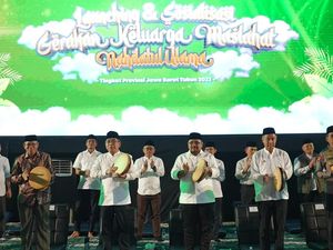 GKMNU Jabar Resmi Diluncurkan, Menag Sebut Bangun Peradaban Dimulai dari Keluarga