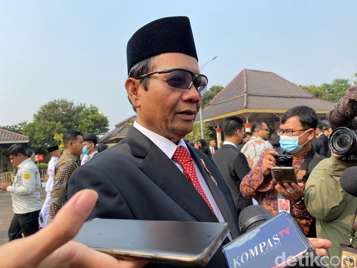Menko Polhukam Mahfud Md. (Wildan/detikcom)