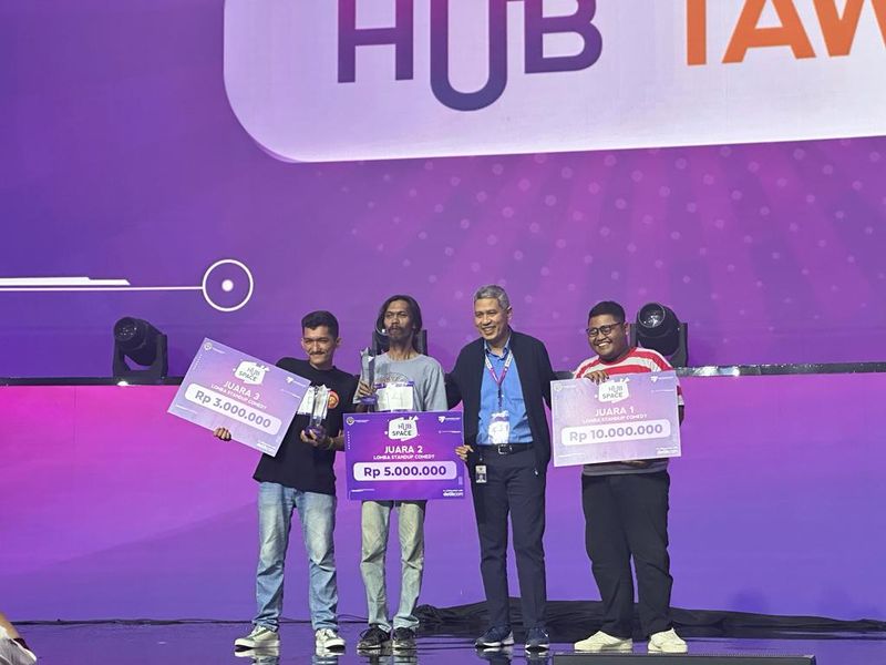 Ini Pemenang Lomba Menyanyi-Stand Up Comedy di Hub Space 2023