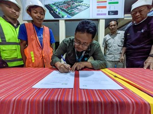 Panel Surya Pertamina Bantu Kegiatan Ekonomi Kampung Merbabu Asih Cirebon