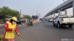 Jembatan Ampera Nyaris Hilang Dikepung Kabut Asap