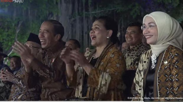 Pj Gubernur DKI Jakarta Heru Budi Hartono di acara Istana Berbatik.