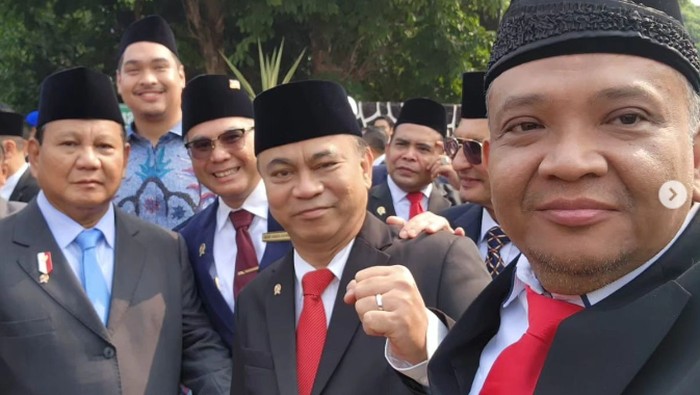 Prabowo Foto Bareng Wamentan di Upacara Kesaktian Pancasila (dok Instagram Budi Arie Setiadi)