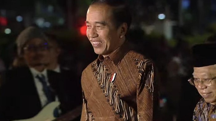 Presiden Joko Widodo (Jokowi) hadiri acara Istana Berbatik.