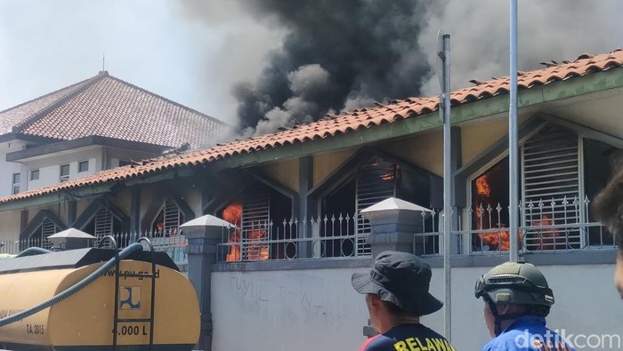 RSUD Garut kebakaran.