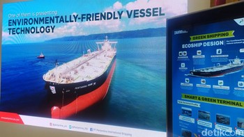 Pertamina yang mengembangkan Environmentally-Friendly Vessel Technology di kapal-kapal tanker mereka agar ramah lingkungan. Foto: Argya D. Maheswara