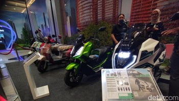 Motor listrik keluaran pabrik dalam negeri, Alva. Foto: Argya D. Maheswara