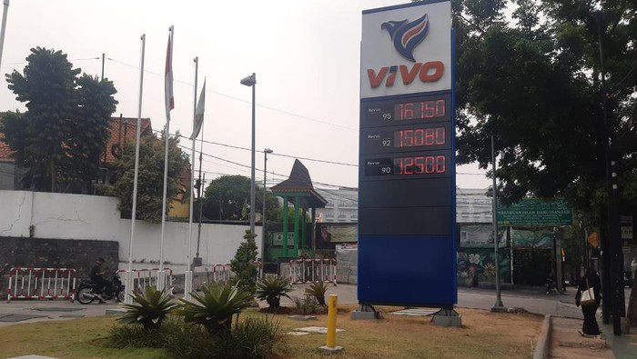 Harga BBM SPBU VIVO 1 Oktober 2023
