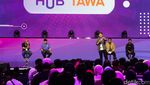 Terhibur di Hub Tawa Bareng Komika dan GJLS Bernyanyi