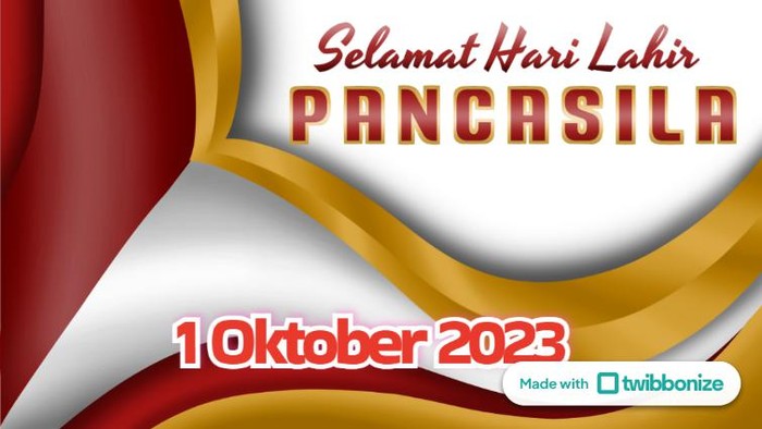 Twibbon Hari Kesaktian Pancasila 2023
