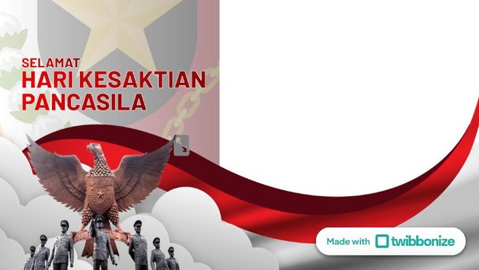 Twibbon Hari Kesaktian Pancasila 2023
