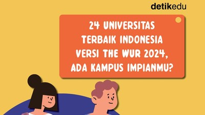 Infografis: 24 Universitas Terbaik Indonesia Versi THE WUR 2024