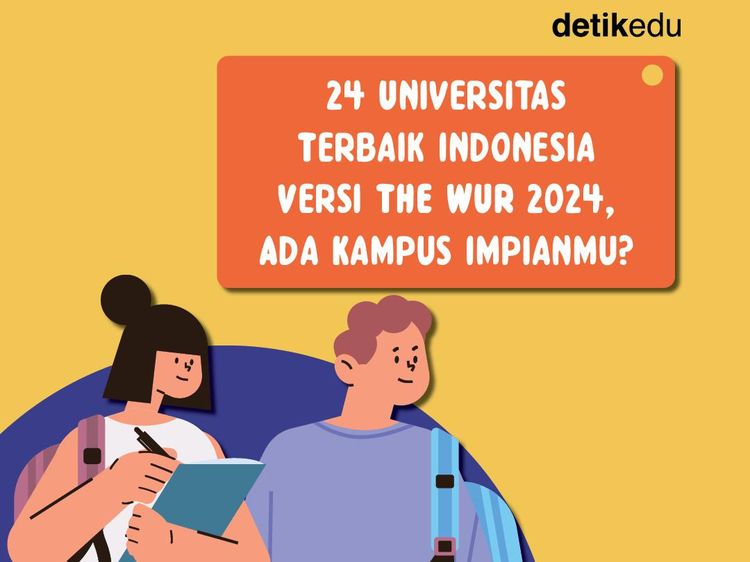 Infografis: 24 Universitas Terbaik Indonesia Versi THE WUR 2024