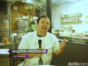 Codeblu atau William Anderson Ternyata Pencipta Croissant Geprek