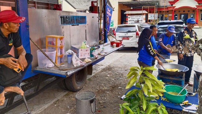 dapur umum gunung lawu