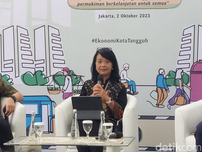 Direktur Jenderal Cipta Karya Kementerian Pekerjaan Umum dan Perumahan Rakyat (PUPR) Diana Kusumastuti