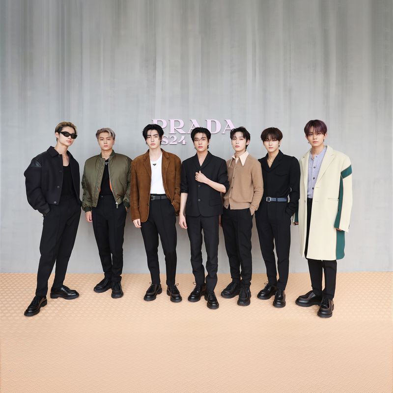 ENHYPEN di Milan Fashion Week 2023