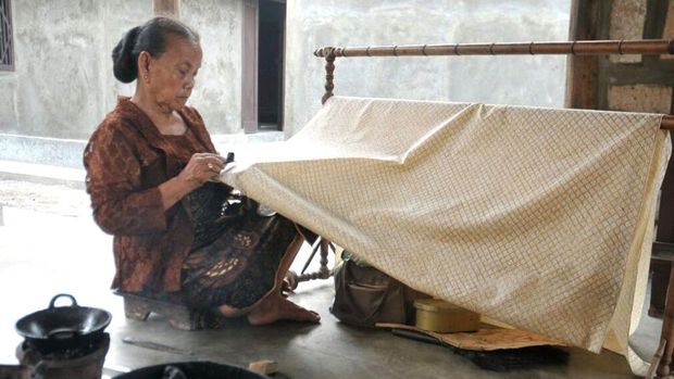 Kampung Batik Laweyan Solo.