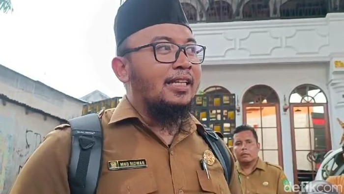 Kepala Lingkungan VII, Kelurahan Mesjid, Kecamatan Medan Kota, M Ridwan