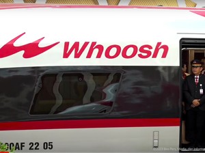 Makna Logo Kereta Cepat Whoosh dan Filosofi Namanya