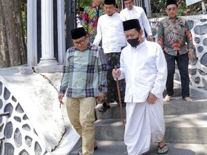 Sowan ke Demak, Cak Imin Minta Doa-Dukungan KH Munif Zuhri di Pilpres