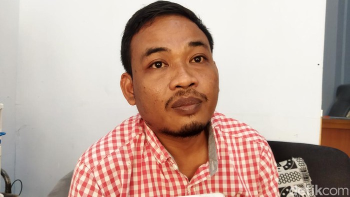 Komisioner KPU Pandeglang Divisi Tekhnis Penyelenggaraan Pemilu, Restu Sugrining Umam (Aris Rivaldo/detikcom)