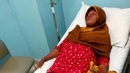 Korban gigitan komodo menjalani perawatan di Rumah Sakit Siloam Labuan Bajo.