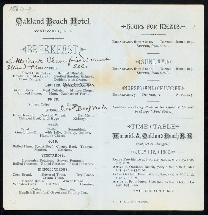 Menu jadul