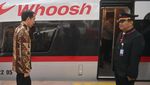 Momen Jokowi Resmikan Kereta Cepat Whoosh