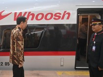 Kereta Cepat Diberi Nama Whoosh, Jokowi Jelaskan Maknanya