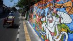 Mural Rokok Ilegal Mejeng di 26 Titik Kota Solo