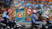 Mural ini pun tersebar di 26 titik kota Solo.