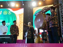 Pembukaan MTQ XXX Jatim di Kota Pasuruan Spektakuler