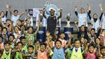 Potret Keseruan Nobar Manchester City di Jakarta