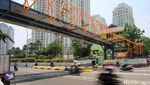 Proyek JPO Kebayoran Lama Terus Dikebut