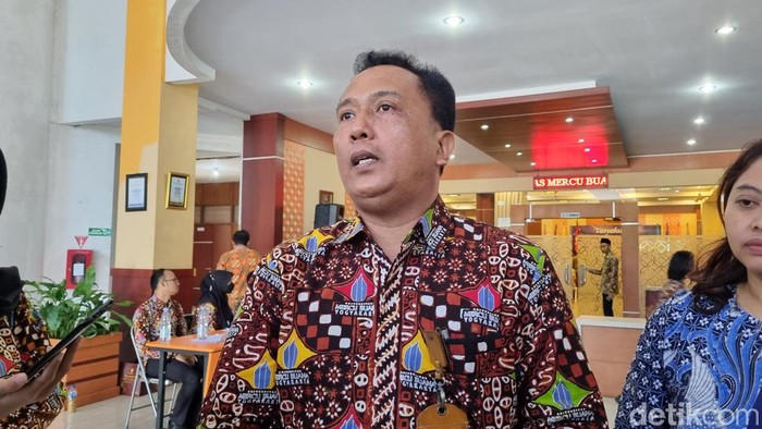 Rektor Universitas Mercu Buana Yogyakarta (UMBY) Dr. Agus Slamet ditemui Senin (2/10/2023).