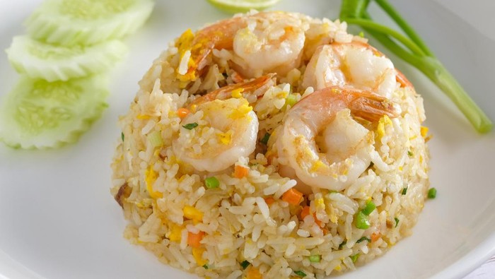 Resep Nasi Goreng Udang dan Telur