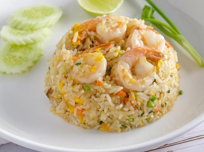 Resep Nasi Goreng Udang dan Telur