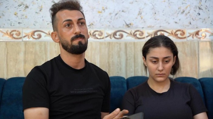 Revan dan Haneen, pengantin Irak yang pernikahannya picu kebakaran, tewaskan 113 orang.
