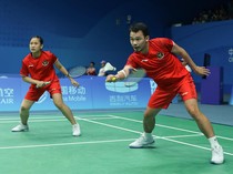Asian Games 2023: Rinov/Phita Tumbang di 16 Besar