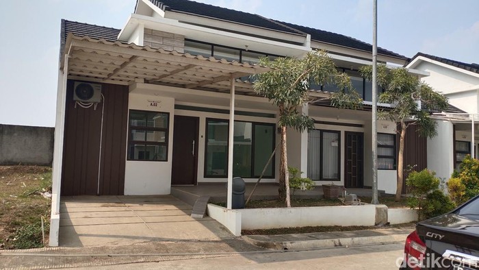 Rumah Belly Saputra, kurir jaringan Fredy Pratama di Palembang.