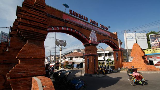 Sentra Batik Trusmi Cirebon.
