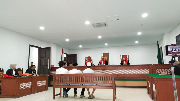 Sidang tuntutan Wowon Cs (Tina-detikcom)