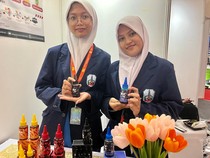 Siswa SMK di Jogja Sulap Limbah Sayur Jadi Tinta Spidol, Kok Bisa?