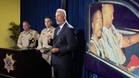 Kasus pembunuhan legenda hip hop Tupac Shakur pada 1996 di Las Vegas ini terungkap setelah hampir tiga dekade. (AP Photo/John Locher)  