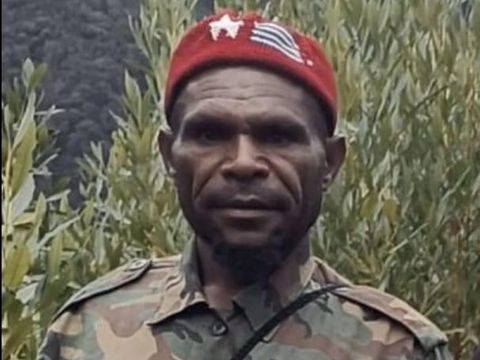 Anggota KKB inisial OM yang tewas ditembak di Pegunungan Bintang, Papua Pegunungan.