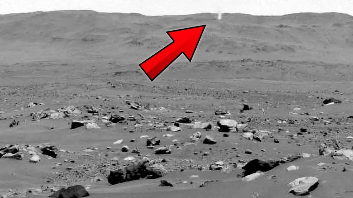 Angin puting beliung di Mars