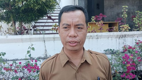 Asisten III Setda NTB Wirawan Ahmad di kantor Gubernur NTB pada Selasa (3/9/2023).