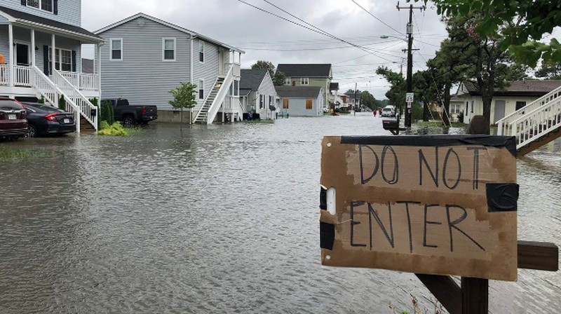 Banjir Pantai Virginia, AS