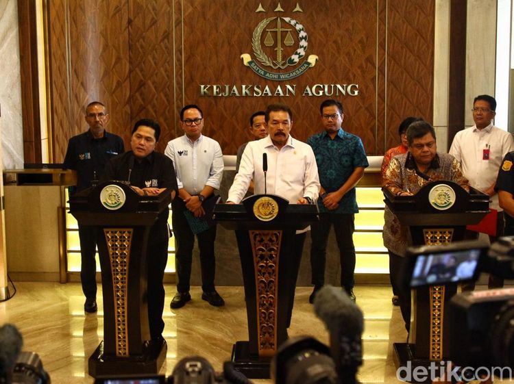 Bersih-bersih BUMN, Erick Thohir Kembali Sambangi Kejagung